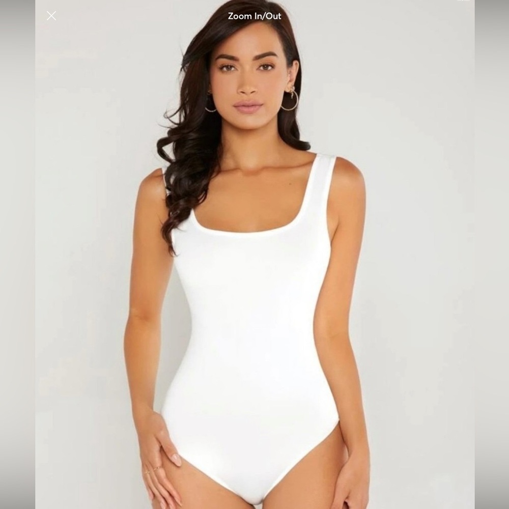 White bodysuit size small